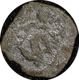 SICILY Italian states Manfred (1258-1266) Billon 1 Denaro Minted in Messina (44)