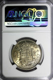 Great Britain Elizabeth II Copper-Nickel 1967 1/2 Crown NGC MS62 KM# 907