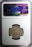 Great Britain George III Silver 1819 1 Shilling NGC MS65 Light Toned KM# 666 (2)