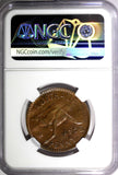 Australia George VI  Bronze 1952 (M) 1 Penny NGC UNC DETAILS KM# 43 (238)