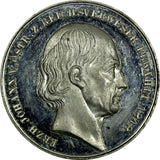 Germany Frankfurt Tin 1848 Medal Archduke Johann by Drentwett 37mm,aUNC (10602)