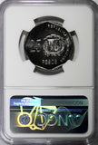 DOMINICAN REPUBLIC 2010 25 Pesos NGC MS63 Gregorio Luperón Spain Mint KM#107 (8)