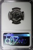 France Nickel 1988 1 Franc 30th Anniversary NGC MS64 TOP GRADED KM# 963 (023)