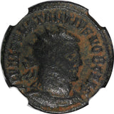 ROMAN Constantius I as Caesar AD 305-306 AE Post Reform Radiate /Jupiter NGC(33)