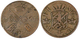 Sweden Frederick I 1749 2 Ore, S.M.Low Mintage-313,000 KM# 437(21 375)