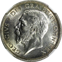 Great Britain George V Silver 1926 1 Shilling NGC MS63 MODIFIED BUST KM# 829 (0)