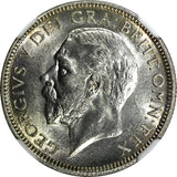 Great Britain George V Silver 1926 1 Shilling NGC MS63 MODIFIED BUST KM# 829 (0)