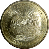 Mexico  Silver 1950 Mo 5 Pesos NGC MS64 Southeastern Railroad KM# 466 (005)