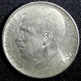 Italy Vittorio Emanuele III 1920 R 50 Centesimi Reeded Edge RARE DATE KM#61.2(9)