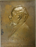AUSTRIA Medal Bronze Plaque  (1909) by S.Schwartz Gustav August Hessl painter's