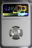 EGYPT Farouk Silver AH1356//1937 2 Piastres NGC MS63+PLUS Mint-500,000 KM#365(6)