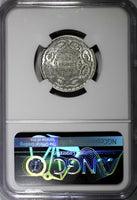 Tunisia  Silver AH1358 // 1939 5 Francs NGC MS62 Mint Luster KM# 264 (044)