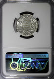 Tunisia  Silver AH1358 // 1939 5 Francs NGC MS62 Mint Luster KM# 264 (044)