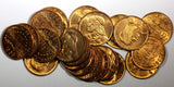 Panama Bronze 1968 1 Centesimo UNC/BU RED KM# 22 RANDOM PICK (1 Coin) (23 783)