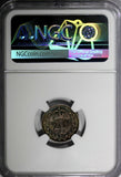Great Britain Edward VII Silver 1907 4 Pence NGC MS61 Nice Toning KM# 798 (083)