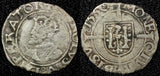 FRANCE  Besançon Charles V Silver 1550 1/2 Carolus 0,55g. 14mm B-1295 (559)