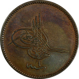 Turkey Abdul Aziz Copper AH1277//4 (1861)  20 Para 32mm KM# 701 (18 212)