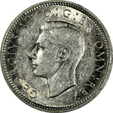 Great Britain George VI Silver 1945 6 Pence WWII Issue KM# 852 (17 253)