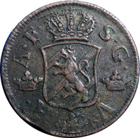 SWEDEN COPPER Adolf Frederick 1765 2 Ore,S.M    KM#461 (8615)