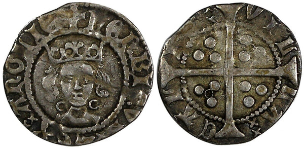 Great Britain Henry VI (1422-1461) Silver 1 Penny Annulet,Calais mint S.1845 (0)