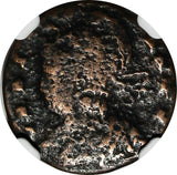 ROMAN Constantinian Dynasty AE3/4 Nummus AD 330-340 / She-Wolf &Twins NGC (124)