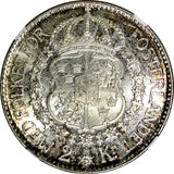 SWEDEN Gustaf V Silver 1930 G  2 Kronor NGC MS65 1 GRADED HIGHEST SCARCE KM# 787