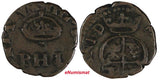 Italian States MILAN Philip IV (1621-1665) Billon Sesino KM# 35 ( 20 404)