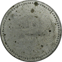 GERMANY Zinc Token 1/4 Liter  FAẞBIER SCHWABING KRANKENHAUS 31mm (18 401)