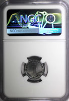 Germany,Third Reich Zinc 1944 A 1 Reichspfennig NGC MS64 WWII Issue KM# 97 (003)