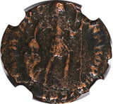 EASTERN ROMAN EMPIRE Valens AD 364-378 AE3 Nummus /Rev.Christian Chi-Rho NGC (7)