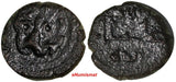 SICILY Italian states William II (1166-1189) AE 1 Follaro Lion Biaggi-1232 (939)
