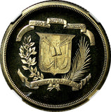 DOMINICAN REPUBLIC PROOF 1978 25 Centavos NGC PF67 ULTRA CAMEO Mintage5,000 KM51