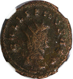 ROMAN.Gallienus AD 253-268  BI Double-Denarius / Rev. Jupiter NGC (069)