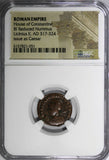 ROMAN Licinius II AS CAESAR AD 317-324 BILLON REDUCED NUMMUS /JUPITER NGC (051)