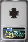 ROMAN.Delmatius AD 335-337 House of Constantine AE4 Nummus NGC.Two soldiers (13)