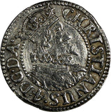 Denmark Christian IV Silver 1629 6 Skilling Dansk SCARCE KM# 110 (20 038)