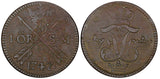 Sweden Frederick I (1720-1751) Copper 1747 S.M. 1 ORE Avesta Mint KM#416.1 (350)