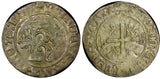 France Charles VIII 11 November 1488 Karolus or Dizain Rouen Mint Dup-593 (296)