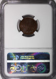 San Marino Bronze 1937 R 5 Centesimi NGC MS64 BN KEY DATE TOP GRADED KM# 12 (50)