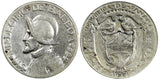 Panama Silver 1933 1/10 Balboa Philadelphia Mint KM# 10.1 (21 995)