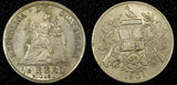 GUATEMALA Copper-nickel 1901 H 1/2 Real Birmingham Mint KM# 176  (22 859)