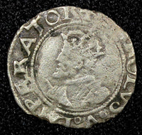 FRANCE  Besançon Charles V Silver 1550 1/2 Carolus 0,55g. 14mm B-1295 (559)