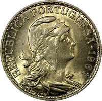 Portugal 1964 1 Escudo Mint Luster GEM BU COIN KM# 578 (20 006)