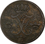 Sweden Frederick I Copper 1746 1 Ore, S.M. 29,75mm BETTER DATE KM# 416.1  ( 164)