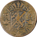 Sweden Adolf Frederick Copper 1759 2 Ore, S.M. Mintage-352,000 KM# 461 (21 343)