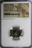 ROMAN SALONINUS son GALLIENUS Caesar AD 258-260 Double-Denarius /Priestly NGC(1)