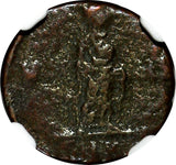 ROMAN Constantine I 'The Great' AD 337-340 AE4 Bi Nummus Posthumous issue NGC(3)