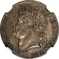 Great Britain George IV Silver 1829 4 Pence Maundy NGC MS63 Toned KM# 686 (23)
