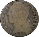 FRANCE Louis XV (1715-1774) Silver 1/10 Ecu Counterstamp "4" GadR# 292 (22 180)