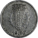 Germany - Democratic Republic (DDR) 1950 E 1 Pfennig BETTER DATE KM# 1 (19 859)